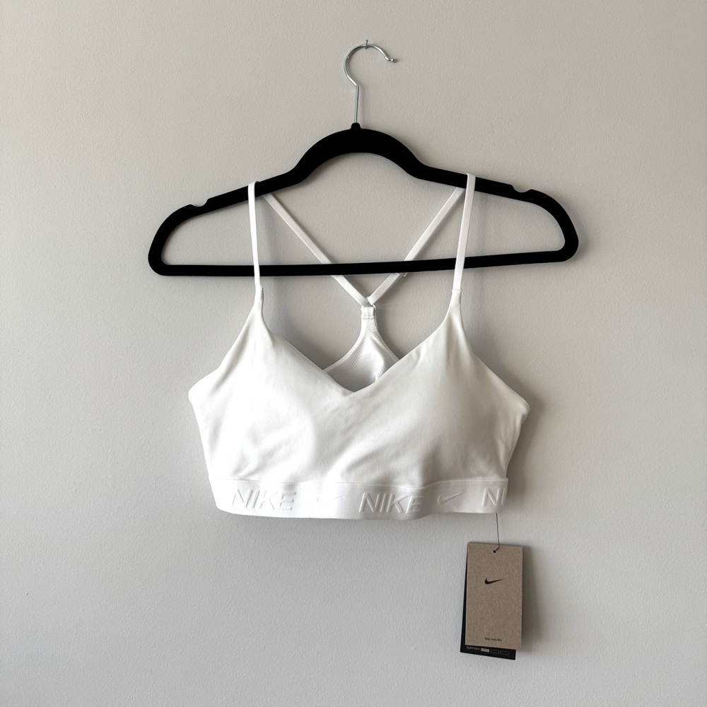 Nike White Sports Bra - BRAND NEW